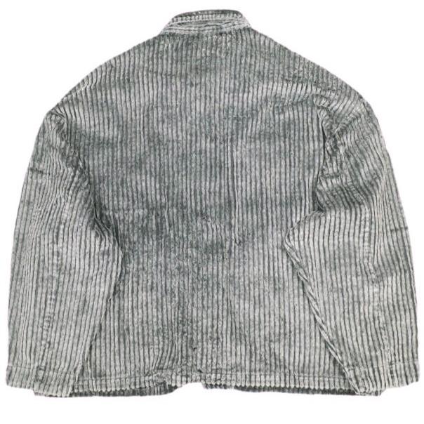 Danke Schon ダンケシェーン 25AW 2.5W CHEMICAL CODUROY SHIRT ケミカルコーデュロイシャツ Free グレー サンプル品 LHP オーバーサイズ |  | 01