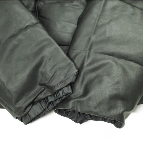 Danke Schon ダンケシェーン COATING SHORT BLOUSON コーティングショートブルゾン Free BLACK サンプル品 フェイクレザー 中綿 ジャケット |  | 06