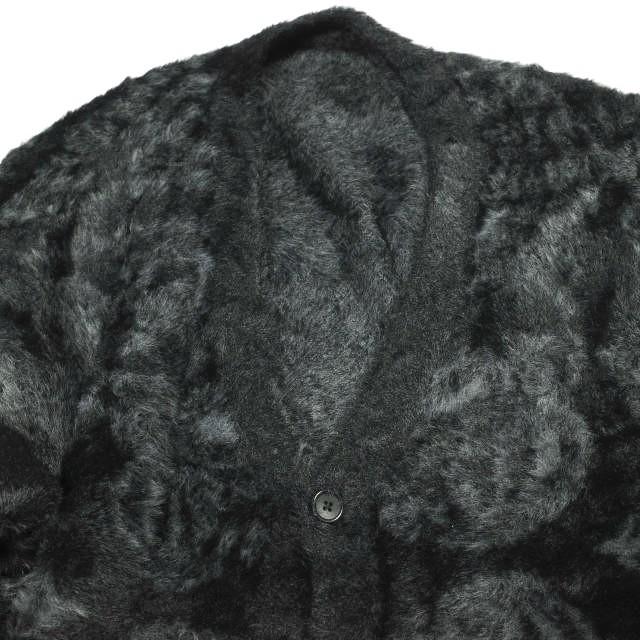 Danke Schon ダンケシェーン SHAGGY CARDIGAN シャギーニットVネックカーディガン Free BLACK サンプル品 トップス g26355 |  | 02