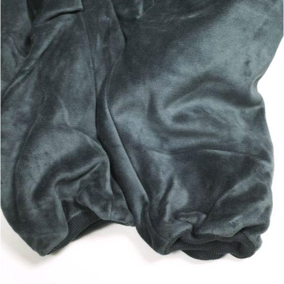 Danke Schon ダンケシェーン W-FACE VELOUR PULL HOODY ダブルフェイス ベロアプルオーバーパーカー Free チャコールグレー サンプル品 |  | 04