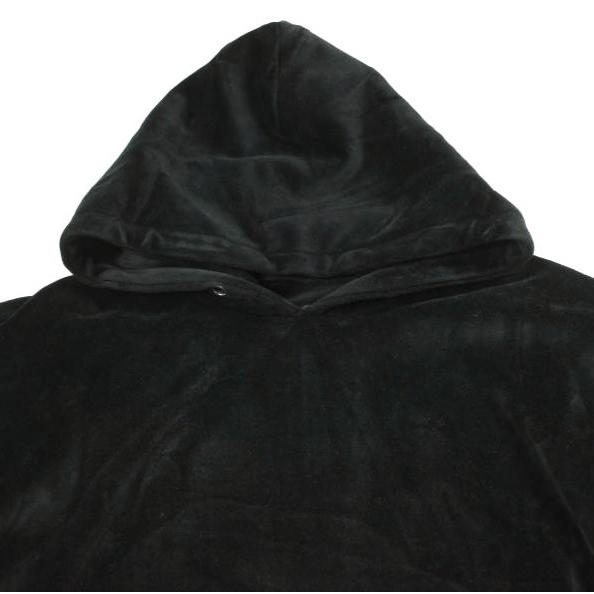 Danke Schon ダンケシェーン W-FACE VELOUR PULL HOODY ダブルフェイス ベロアプルオーバーパーカー Free BLACK サンプル品 トップス |  | 03