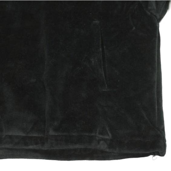 Danke Schon ダンケシェーン W-FACE VELOUR PULL HOODY ダブルフェイス ベロアプルオーバーパーカー Free BLACK サンプル品 トップス |  | 04