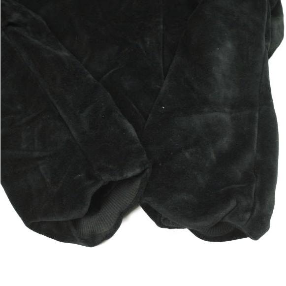 Danke Schon ダンケシェーン W-FACE VELOUR PULL HOODY ダブルフェイス ベロアプルオーバーパーカー Free BLACK サンプル品 トップス |  | 05
