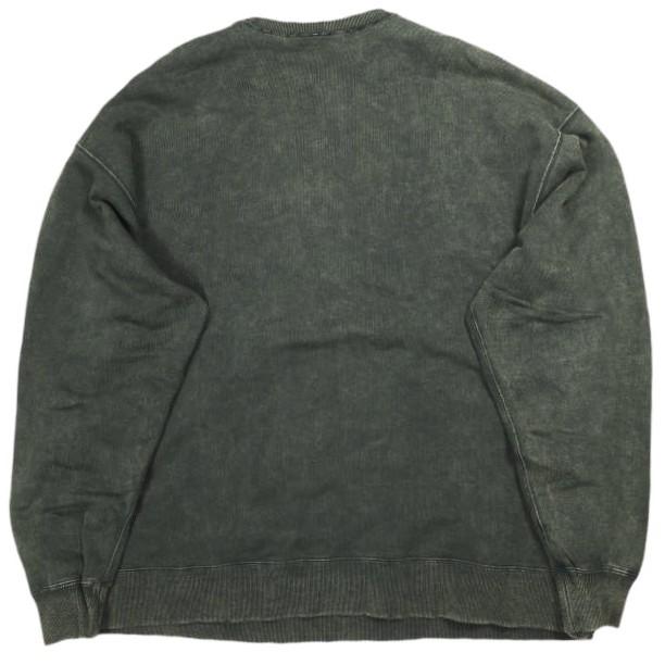 Danke Schon ダンケシェーン Distressed Oversized Sweatshirt 裏毛 ダメージ加工オーバーサイズスウェット BLACK トレーナー サンプル品 |  | 01