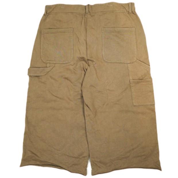 Danke Schon ダンケシェーン 480HW SWEAT W-KNEE CROPPED PANTS スウェットダブルニークロップドパンツ Free BROWN サンプル品 ショーツ |  | 01