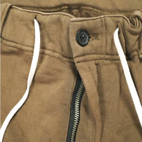 Danke Schon ダンケシェーン 480HW SWEAT W-KNEE CROPPED PANTS スウェットダブルニークロップドパンツ Free BROWN サンプル品 ショーツ |  | 03