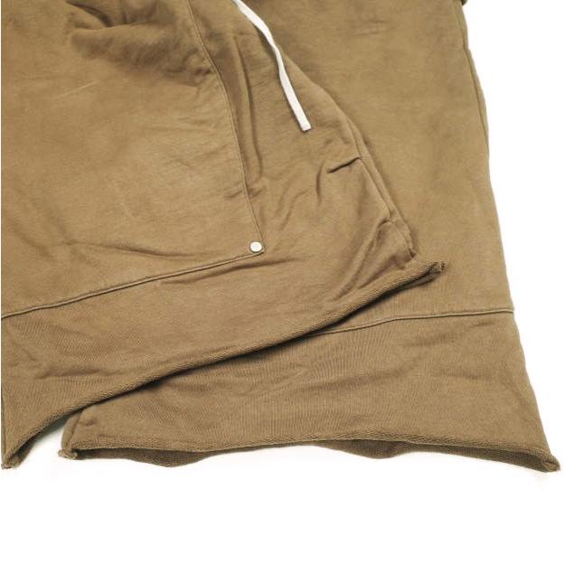 Danke Schon ダンケシェーン 480HW SWEAT W-KNEE CROPPED PANTS スウェットダブルニークロップドパンツ Free BROWN サンプル品 ショーツ |  | 04