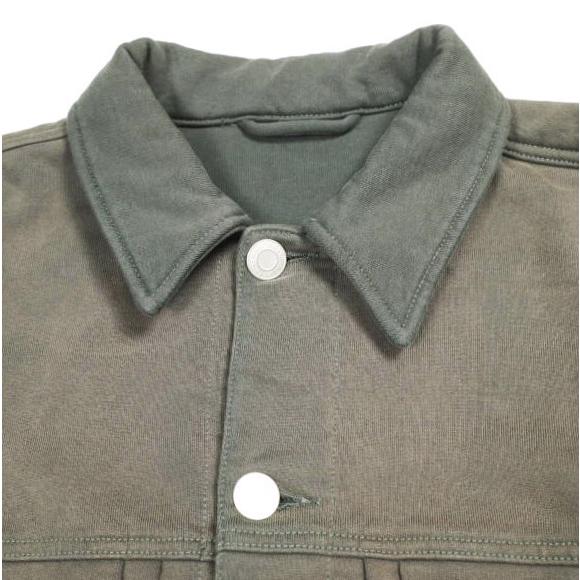 Danke Schon ダンケシェーン SWEAT 2ND JACKET ダメージ加工スウェットトラッカージャケット Free GRAY サンプル品 アウター g26368 |  | 02