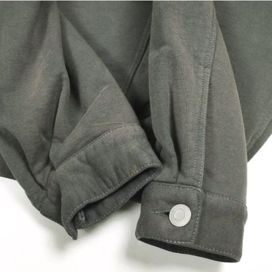 Danke Schon ダンケシェーン SWEAT 2ND JACKET ダメージ加工スウェットトラッカージャケット Free GRAY サンプル品 アウター g26368 |  | 04