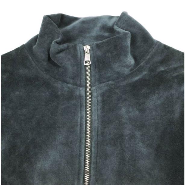Danke Schon ダンケシェーン W-FACE VELOUR HALF ZIP STAND ダブルフェイス ベロアハーフジップ スタンドカラー サンプル品 スウェット |  | 03