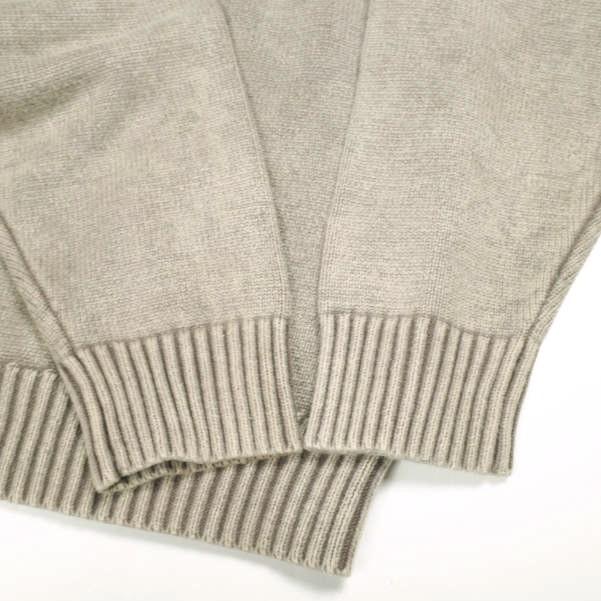 Danke Schon ダンケシェーン BORN KNIT ウォッシュ加工 ボーンクルーネックニット Free BROWN BEIGE セーター サンプル品 トップス g26372 |  | 04