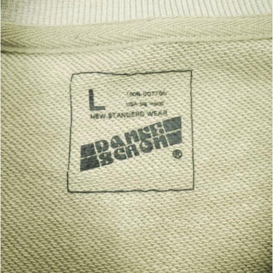 Danke Schon ダンケシェーン CUT FRINGE SWEAT CREWNECK BLACK カットフリンジクルーネックスウェット L BEIGE トレーナー オーバーサイズ |  | 03