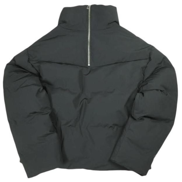 Danke Schon ダンケシェーン WEB＆DEPOT限定 LAYER NYLON BACKZIP BLOUSON レイヤーナイロンバックジップブルゾン BLACK サンプル品 中綿 |  | 01