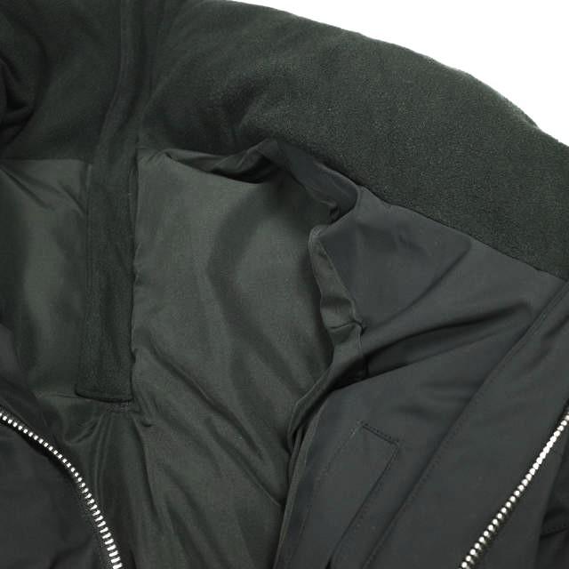 Danke Schon ダンケシェーン WEB＆DEPOT限定 LAYER NYLON BACKZIP BLOUSON レイヤーナイロンバックジップブルゾン BLACK サンプル品 中綿 |  | 07