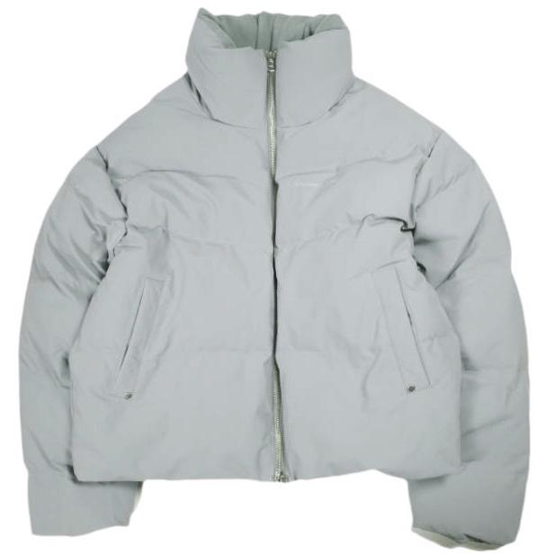 Danke Schon ダンケシェーン WEB＆DEPOT限定 LAYER NYLON BACKZIP BLOUSON レイヤーナイロンバックジップブルゾン GRAY サンプル品 中綿 | 