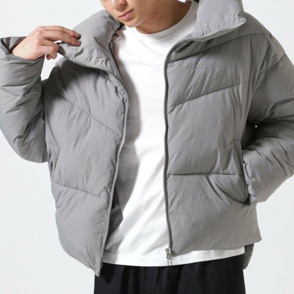 Danke Schon ダンケシェーン WEB＆DEPOT限定 LAYER NYLON BACKZIP BLOUSON レイヤーナイロンバックジップブルゾン GRAY サンプル品 中綿 |  | 02