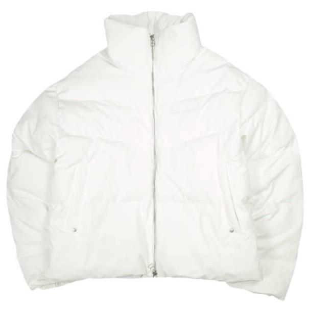 Danke Schon ダンケシェーン WEB＆DEPOT限定 LAYER NYLON BACKZIP BLOUSON レイヤーナイロンバックジップブルゾン WHITE サンプル品 中綿 | 