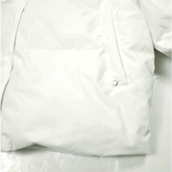 Danke Schon ダンケシェーン WEB＆DEPOT限定 LAYER NYLON BACKZIP BLOUSON レイヤーナイロンバックジップブルゾン WHITE サンプル品 中綿 |  | 05