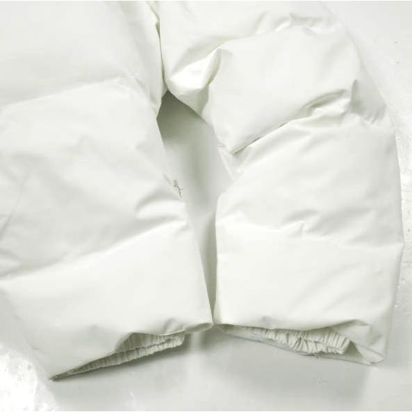 Danke Schon ダンケシェーン WEB＆DEPOT限定 LAYER NYLON BACKZIP BLOUSON レイヤーナイロンバックジップブルゾン WHITE サンプル品 中綿 |  | 06