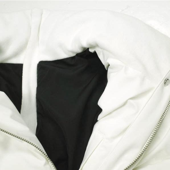 Danke Schon ダンケシェーン WEB＆DEPOT限定 LAYER NYLON BACKZIP BLOUSON レイヤーナイロンバックジップブルゾン WHITE サンプル品 中綿 |  | 07