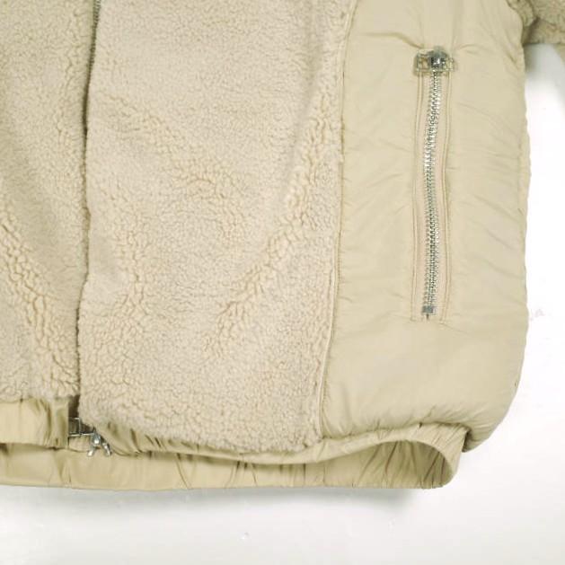 Danke Schon ダンケシェーン BOA NYLON BLOUSON ボアナイロンブルゾン Free BEIGE サンプル品 中綿 ジャケット アウター g26386 |  | 04