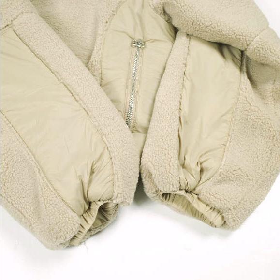 Danke Schon ダンケシェーン BOA NYLON BLOUSON ボアナイロンブルゾン Free BEIGE サンプル品 中綿 ジャケット アウター g26386 |  | 05