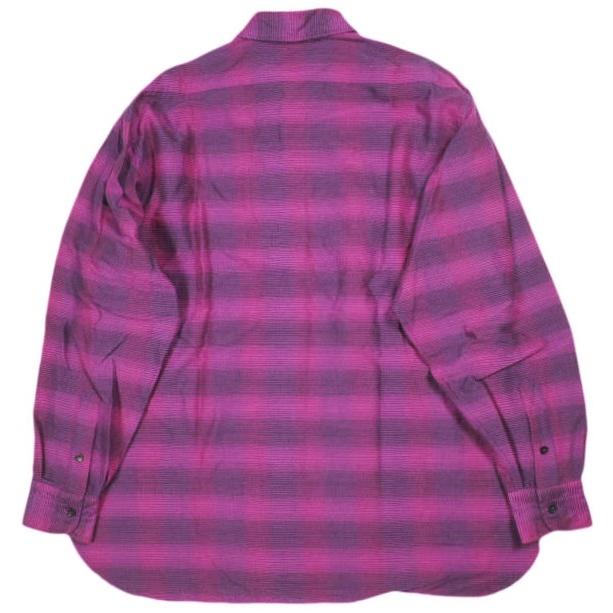 新品 COMOLI コモリ 21AW 日本製 ウールシルクワークシャツ U03-02010 2 PINK 長袖 チェック トップス g26392 |  | 01