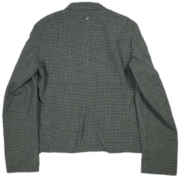 新品 Omar Afridi オマールアフリディ 21SS AUTOMATISM JACKET GINGHAM CHECK ギンガムチェック ウールジャケット M GRAY 定価90,200円 |  | 01