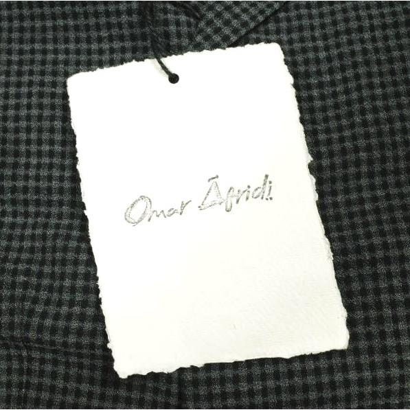 新品 Omar Afridi オマールアフリディ 21SS AUTOMATISM JACKET GINGHAM CHECK ギンガムチェック ウールジャケット M GRAY 定価90,200円 |  | 03