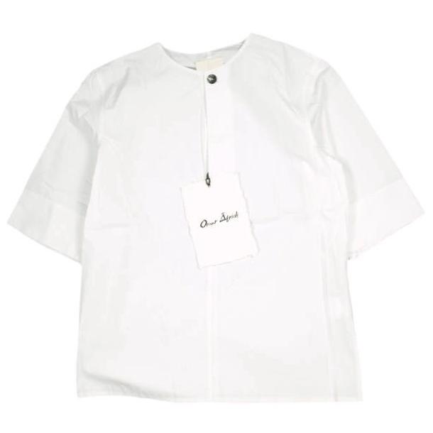 新品 Omar Afridi オマールアフリディ HALF SLEEVES SHIRT HIGH DENSITY COTTON プルオーバーシャツ OA-SS20-SHR-106-01 S 定価51,700円 | 
