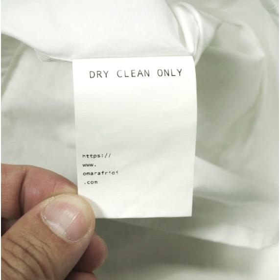 新品 Omar Afridi オマールアフリディ HALF SLEEVES SHIRT HIGH DENSITY COTTON プルオーバーシャツ OA-SS20-SHR-106-01 M 定価51,700円 |  | 07