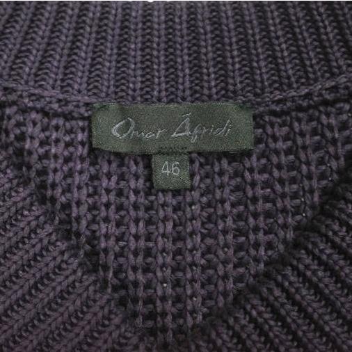新品 Omar Afridi オマールアフリディ 22SS PANELLED VEST パネルVネックニットベスト 46 ARABIS PURPLE セーター 定価66,000円 トップス |  | 03