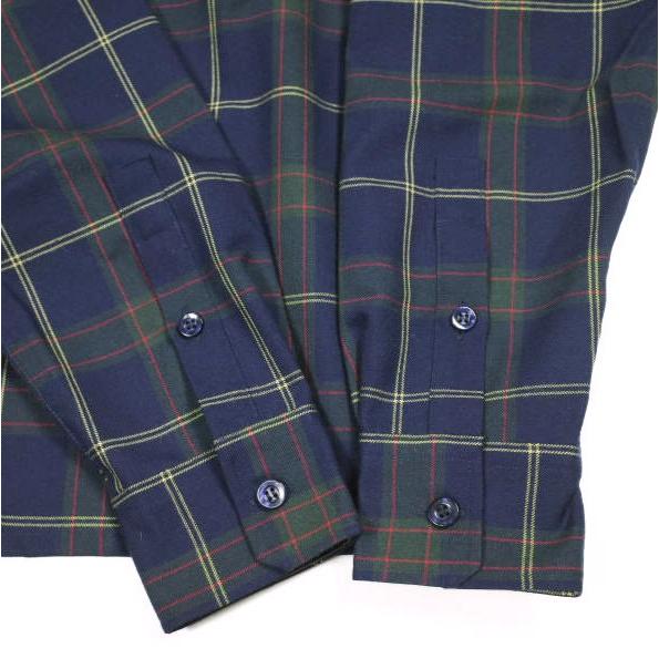 新品 well ウェル 21AW 日本製 HEMMING SHIRT ウールチェックシャツ WB21YY01 1 NAVY 長袖 トップス g26409 |  | 05