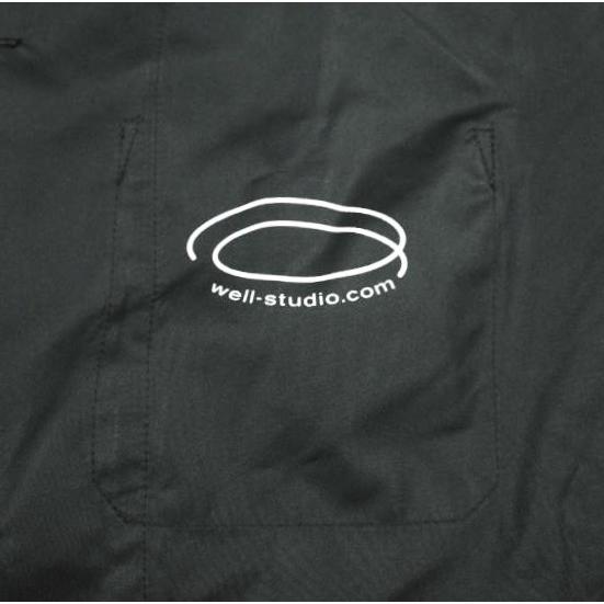 新品 well ウェル 21SS 日本製 WELL SHOP OVER ナイロンショップコート WC21XX01 2 BLACK ステンカラーコート アウター g26414 |  | 04