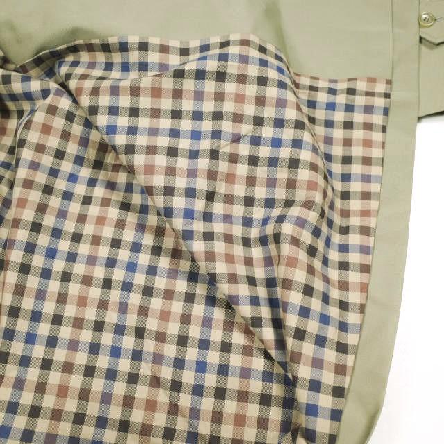 新品 un/unbient アン ウールコットンギャバジン バルマカーンコート UNACT0819 2 KHAKI アンビエント フード ステンカラー 定価104,500円 |  | 08