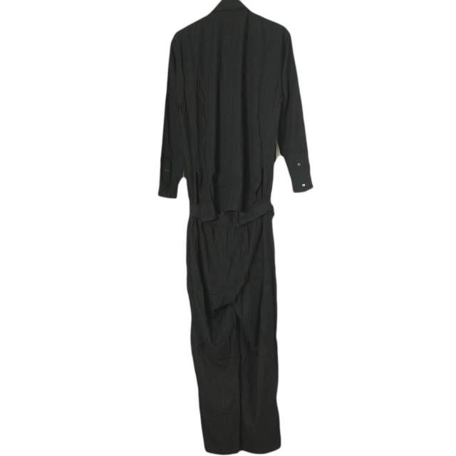 新品 un/unbient アン 日本製 Rayon Jumpsuit オールインワン UNAL01 2 BLACK ジャンプスーツ アンビエント ツナギ 定価59,400円 g26420 |  | 01