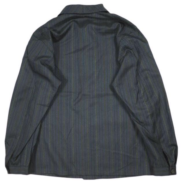 新品 un/unbient アン tatシリーズ ファーストグランスジャケット 3 Navy Stripe アンビエント ストライプ カバーオール 定価58,300円 |  | 01