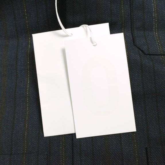 新品 un/unbient アン tatシリーズ ファーストグランスジャケット 3 Navy Stripe アンビエント ストライプ カバーオール 定価58,300円 |  | 02