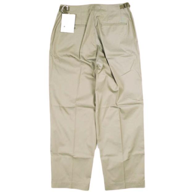 新品 un/unbient アン 日本製 WIDE PULL PANTS コットンポリギャバジン ワイドプルパンツ UNPT57 2 GERMAN BROWN アンビエント ボトムス |  | 01