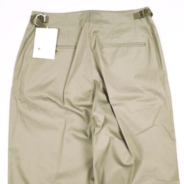 新品 un/unbient アン 日本製 WIDE PULL PANTS コットンポリギャバジン ワイドプルパンツ UNPT57 2 GERMAN BROWN アンビエント ボトムス |  | 04
