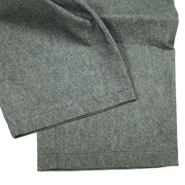 新品 un/unbient アン 2TUCK TROUSERS コットンウールツータックトラウザーズ 3 CHARCOAL アンビエント ワイド バギー パンツ 定価38,500円 |  | 06