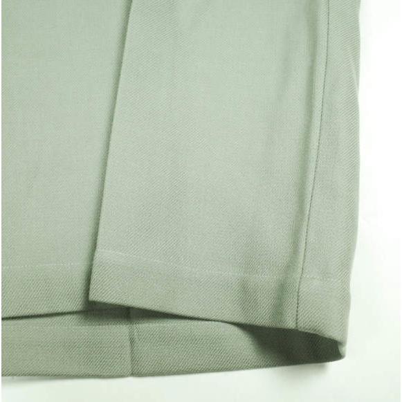 Omar Afridi オマールアフリディ 22AW DISTORTED SHIRT COTTON TWILL 変形 オーバーサイズシャツ 46 MINT GREEN ロング丈 定価95,700円 |  | 06