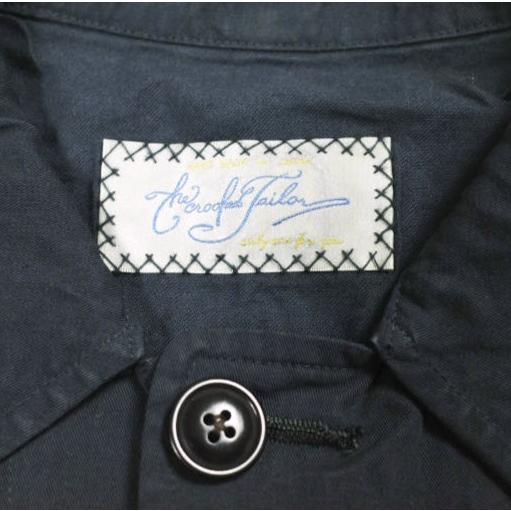 The crooked Tailor ザクルーキットテーラー 日本製 Fishing Jacket コットンツイル フィッシングジャケット 46 Deep Blue アウター g26459 |  | 02