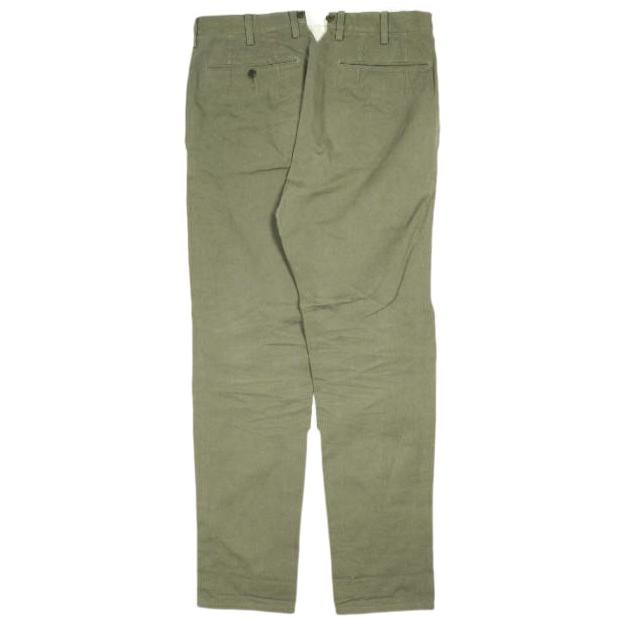 The crooked Tailor ザクルーキットテーラー 日本製 Pret-a-porter Work Trousers コットンツイル ワークトラウザーズ 46 Olive パンツ |  | 01