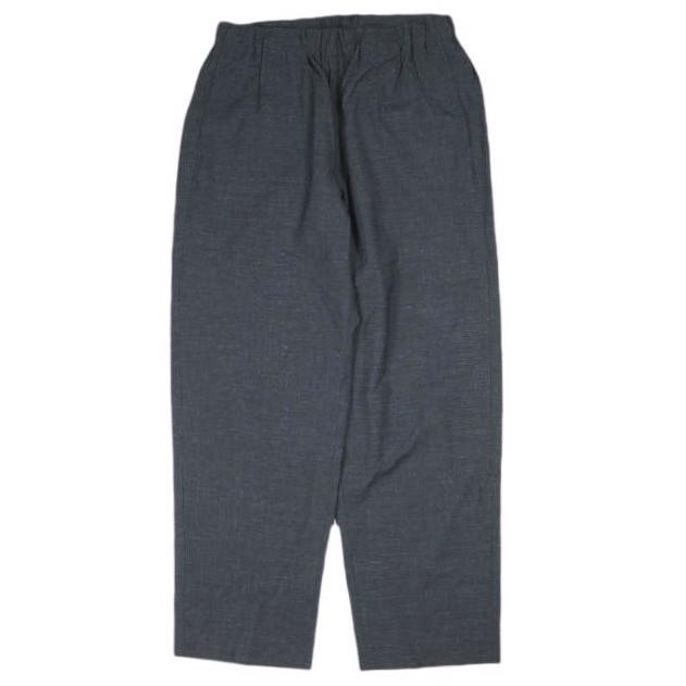 un/unbient アン 日本製 EASY TROUSERS ウールリネンイージートラウザーズ UNPT59-2 3 NAVY アンビエント パンツ ボトムス g26467 | 