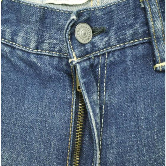 visvim ビズビム 15SS SOCIAL SCULPTURE DENIM 09D5 ソーシャルスカルプチャーデニム スリムテーパード 0115105005015 30 カットオフ |  | 03