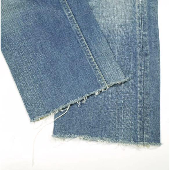 visvim ビズビム 15SS SOCIAL SCULPTURE DENIM 09D5 ソーシャルスカルプチャーデニム スリムテーパード 0115105005015 30 カットオフ |  | 07