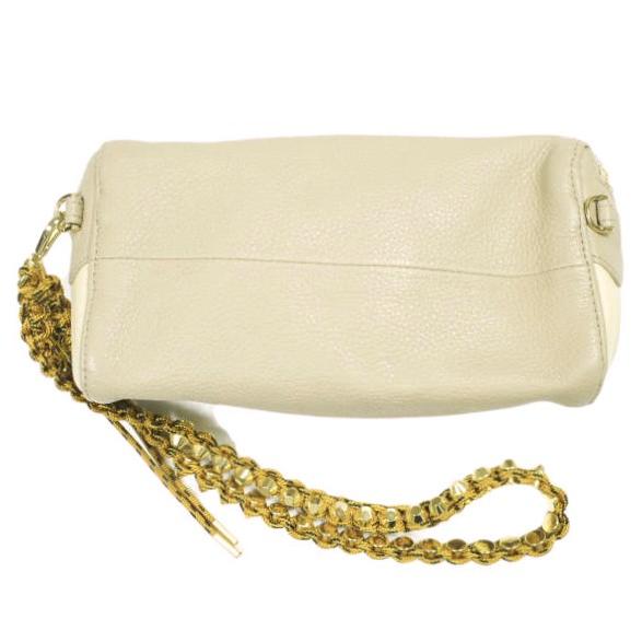 ithelicy イザリシー KIKI スタッズストラップ クラッチバッグ BEIGE ミニポーチ カバン g26476 |  | 01