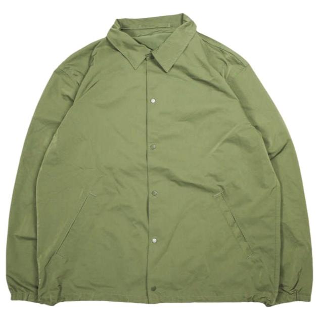 KUON クオン 日本製 裂き織りコーチジャケット SAKIORI COACH JACKET 1802J02＃B L OLIVE 襤褸 BORO 久遠 アウター g26480 |  | 01