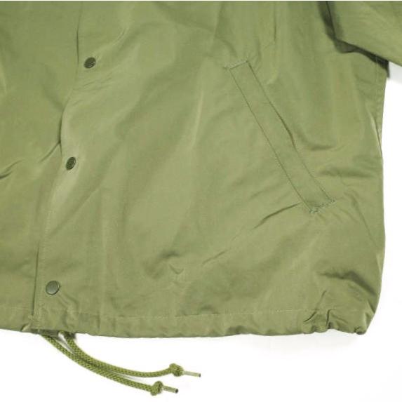 KUON クオン 日本製 裂き織りコーチジャケット SAKIORI COACH JACKET 1802J02＃B L OLIVE 襤褸 BORO 久遠 アウター g26480 |  | 03